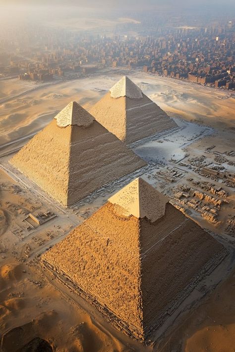 Explore the Ancient Wonders of the Pyramids of Giza 🇪🇬✨ Discover the iconic pyramids, the Sphinx, and the rich history of ancient Egypt. Stand in awe of these monumental structures that have stood the test of time. 🌿🏺 #PyramidsOfGiza #AncientEgypt #HistoricalSites #Egypt Fibonacci Sequence In Nature, Sphinx Egypt, Egypt Wallpaper, Egypt Eye, Ancient Egypt Pyramids, Trip To Egypt, The Pyramids Of Giza, Starověký Egypt, Ancient Egyptian Artifacts