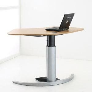 Latitude Run Minh Corner Standing Desk Finish: Black Corner Standing Desk, Diy Esstisch, Electric Desk, Desk Diy, Design Desk, Furniture Ads, Adjustable Height Standing Desk, Stand Up Desk, Stand Desk