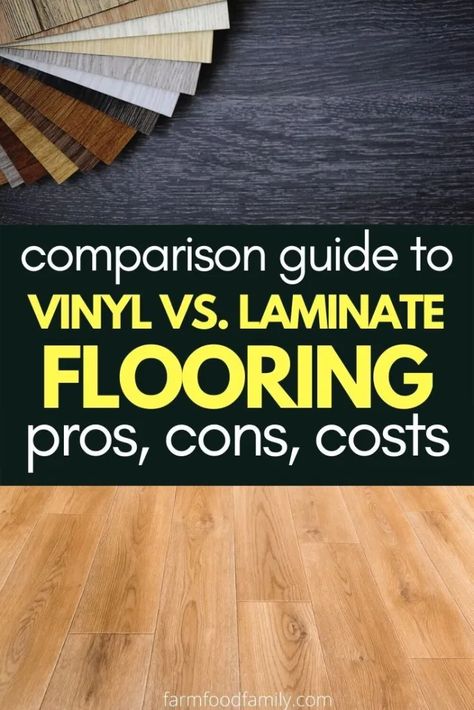 Vinyl Plank vs. Laminate Flooring: Pros and Cons, Costs, Differences (2020) Beautiful Laminate Flooring, Laminate Vs Vinyl Flooring, Types Of Laminate Flooring, Light Colored Laminate Flooring, Lvp Vs Laminate, Lvp Flooring Planks Vs Laminate, Trending Laminate Flooring, Laminate Basement Flooring, Laminate Vinyl Plank Flooring