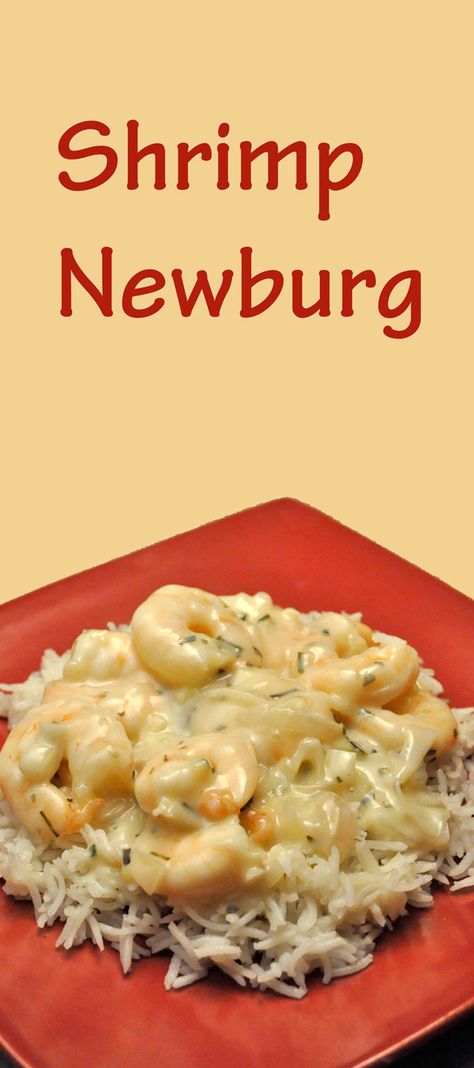 Seafood Newburg Recipe, Shrimp Newburg, Seafood Newburg, Shrimp Dinner, Retro Food, Apple Dessert Recipes, Shrimp Dishes, Smart Cooking, Seafood Dinner