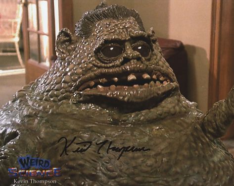 Kevin Thompson Autograph 8x10 Photo Weird Science Chet Signed Zobie COA Scientific Movies, Ugliest Creature, Ilan Mitchell Smith, Funny Science Posters, Caroline Williams, The Weird Science Teacher, Weird Science Movie Poster, John Hughes Movies, Kelly Lebrock