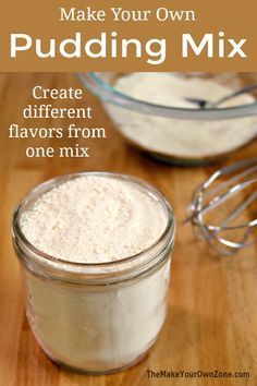 Dry Milk Uses, Small Family Recipes, Homemade Instant Pudding Mix Recipes, Frugalfitmom Recipes, Bulk Mix Recipes, How To Make Pudding From Scratch, Homemade Vs Store Bought, Homemade Pudding Recipes, Homemade Expectorant