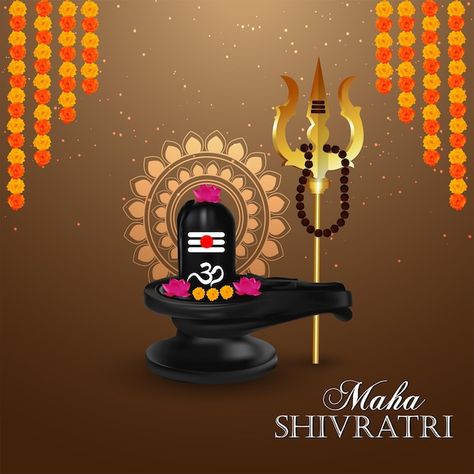 Creative background for happy maha shivr... | Premium Vector #Freepik #vector #mahashivratri #shivratri #shiv #indian-traditional Mahashivratri Images, Shivratri Wallpaper, Happy Maha Shivaratri, Durga Images, Diwali Images, Celebration Background, Shiva Photos, Photos Of Lord Shiva, Shiva Lord Wallpapers