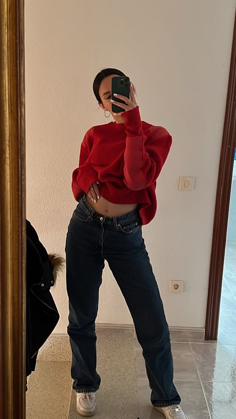 Bare Shoulder Top, Easy But Cute Outfits, Pull Outfit, Look Legging, Viral On Tiktok, Estilo Indie, Skandinavian Fashion, Chique Outfits, Uni Outfits