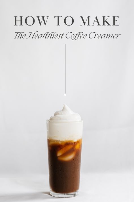 Grass-fed milk, nondairy creamer, flavored syrups — ways to perk up your cup abound, but they're not all equally nutritious. Here’s what to know about commercial creamers, plus recipes for making your own. Different Kinds of Coffee Creamers When Is Coffee Creamer Bad for You? Are There Any Benefits to Coffee Creamer? What About Cold Foam? A Healthy Homemade Coffee Creamer Recipe Healthy Homemade Coffee Creamer, Flavored Coffee Creamer Recipes, Homemade Coffee Creamer Recipe, Diy Coffee Creamer, Healthy Coffee Creamer, Kinds Of Coffee, Non Dairy Coffee Creamer, Homemade Fruit Leather, Fat Coffee