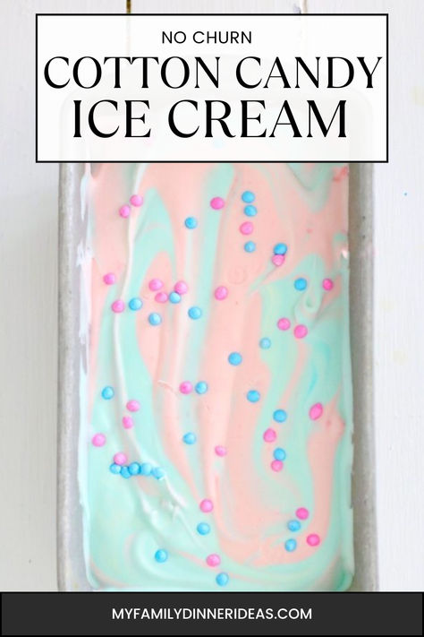 Cotton candy ice cream Homemade Cotton Candy Ice Cream, Homemade Cotton Candy, Cotton Candy Ice Cream, Candy Ice Cream, Cotton Candy Flavoring, Dessert Photography, Flavor Ice, Ice Cream Candy, Beautiful Desserts