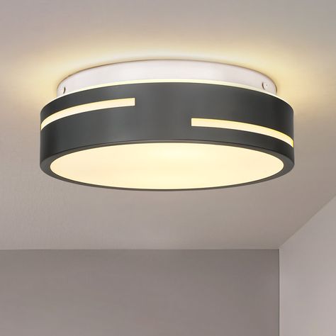 Modern Bathroom Ceiling Light Fixtures, Minimalist Flush Mount Lighting, Bathroom Light Fixtures Ceiling, Minimalist Ceiling Light, Bathroom Ceiling Light, Flush Mount Light, Types Of Rooms, Light Fixtures Flush Mount, Flush Mount Lighting