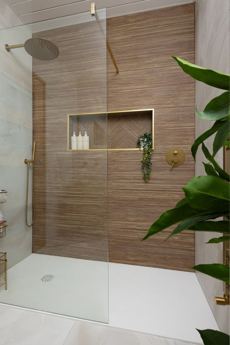 Wood Look tiles are an ideal solution for anyone aiming to make their Irish home or garden investment last as long as possible. Wooden Tiles Bathroom Wall, Bamboo Tiles Wall, Irish Bathroom Ideas, Wood Tiles Bathroom, Wood Effect Tiles Bathroom, Wood Tile Shower Ideas, Wood Look Ceramic Tile, Bathroom Wood Wall, Wood Look Tile Bathroom