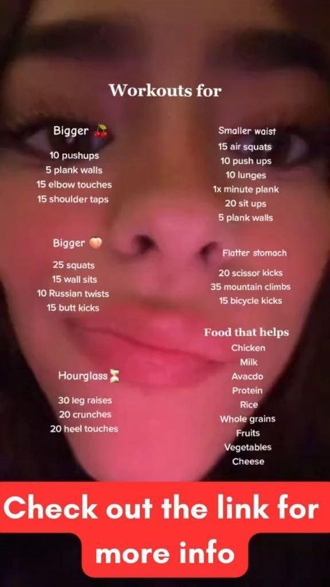 Get all types of exercise and food tips. GET Hourglass body, Glutes workout, Small Waist, Flat Stomach exercise. Checkout the link in bio for more. #workout #glutesworkout #waistworkout #bellyfat #flatstomach #weightloss #fitness Video Credit: @random.things1446 #FavouriteDietAndNutrition Workout Small Waist, Stomach Exercise, Teen Workout Plan, Types Of Exercise, Hourglass Workout, Summer Body Workout Plan, Small Waist Workout, Flatter Stomach, Workouts For Teens