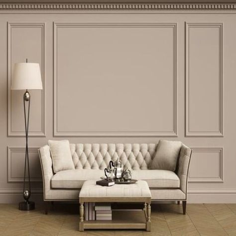 Ruangan Studio, Wall Moulding, Wainscoting Panels, Fa Fal, Mold Kit, Wall Trim, Wall Molding, Decoration Inspiration, Joanna Gaines