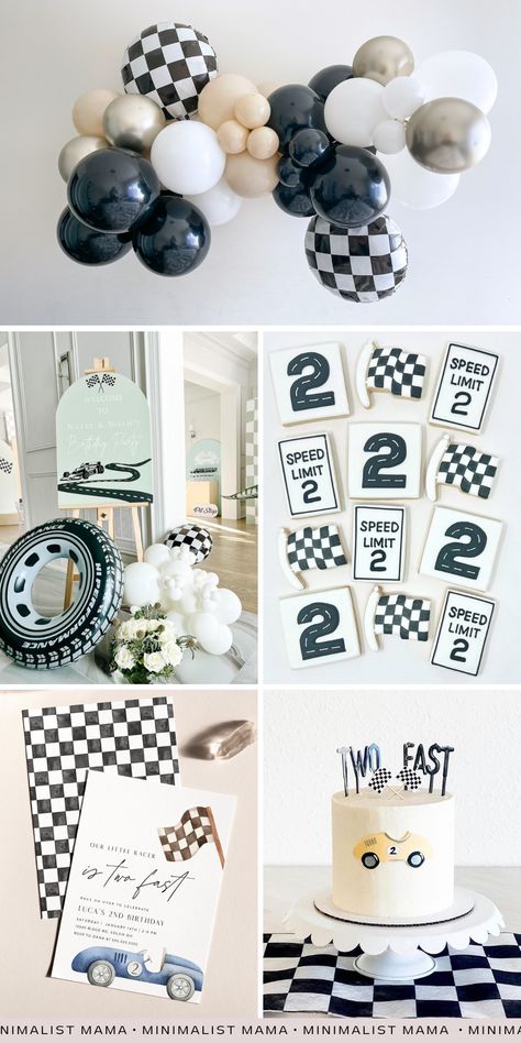 2md Birthday Themes, Kids 2nd Birthday Party Ideas, Two Themes Birthday Party, Boy Two Birthday Theme, Birthday Boy 2nd Party Themes, 2 Fast 2 Furious Birthday Party Ideas, Boys 2 Year Birthday Theme, Boy Two Year Old Birthday Party Themes, 2nd Boys Birthday Party Ideas