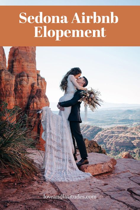 Sedona Outdoor Wedding, Elope In Sedona, Sedona Wedding Ideas, Sedona Arizona Elopement, Arizona Wedding Photography, When To Get Married, Grand Canyon Wedding, Sedona Arizona Wedding, Red Rock Wedding