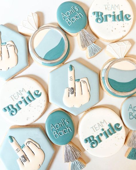 Bachelorette Party Cookies, Bridesmaid Cookies, Bride Cookies, Bachelorette Cookies, Party Cookies, Bachelorette Party Planning, Instagram B, Bridal Brunch, Bachelorette Party Gifts