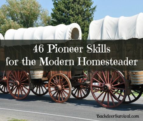 46 Pioneer Skills for the Modern Homesteader via @survivalwoman Pioneer Skills, Pioneer Living, Homesteading Tips, Pioneer Life, Homesteading Skills, Survival Techniques, Living Off The Land, Homestead Survival, Emergency Prepping