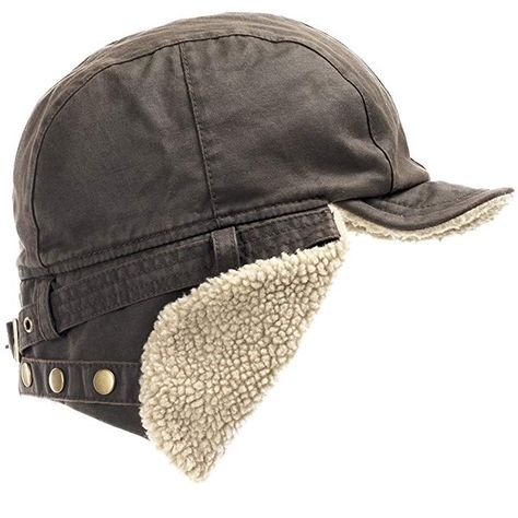 Winter Hunting, Aviator Cap, Kei Fashion, Aviator Hat, Leather Hat, Stylish Men Casual, Fancy Hats, Men Hats, Leather Hats