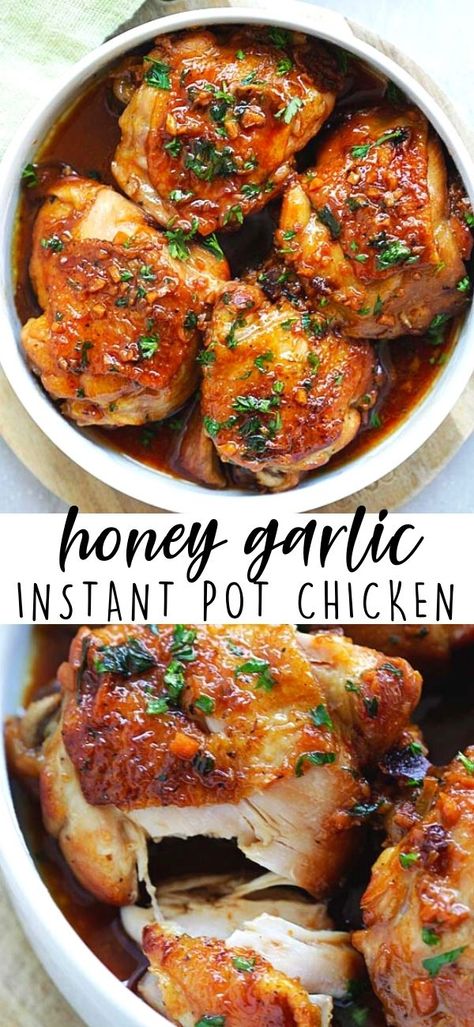 Instant Pot Pasta Recipe, Recipes Oven, Thighs Chicken, Garlic Chicken Recipes, Instant Pot Meals, Best Instant Pot Recipe, Oven Chicken, Healthy Instant Pot Recipes, Instant Pot Recipes Chicken