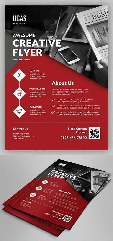 Business Flyers Ideas Creative, Brochure Flyer Design, Graphic Template Design, Business Pamphlet Design, Leaflet Design Inspiration, Business Flyer Design Creative, Pamphlet Design Creative, Flayer Designs Ideas, Pamphlets Design Ideas