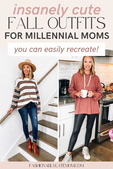 Discover Casual & Easy Fall Outfits for Moms that combine comfort with style. From cozy layers to versatile basics, find Easy Fall Outfits For Moms that suit your busy lifestyle. Fall Outfits For Moms, Trendy Mom Outfits Fall, Fall Mom Outfits, Busy Mom Outfits, Easy Fall Outfits, Mom Outfits Winter, Mom Style Fall, Mom Outfits Fall, Outfits For Moms