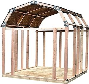 Shed Framing, Barn Style Shed, Shed Frame, Storage Shed Kits, Diy Storage Shed, Shed Building, Wood Shed Plans, Build Your Own Shed, Free Shed Plans