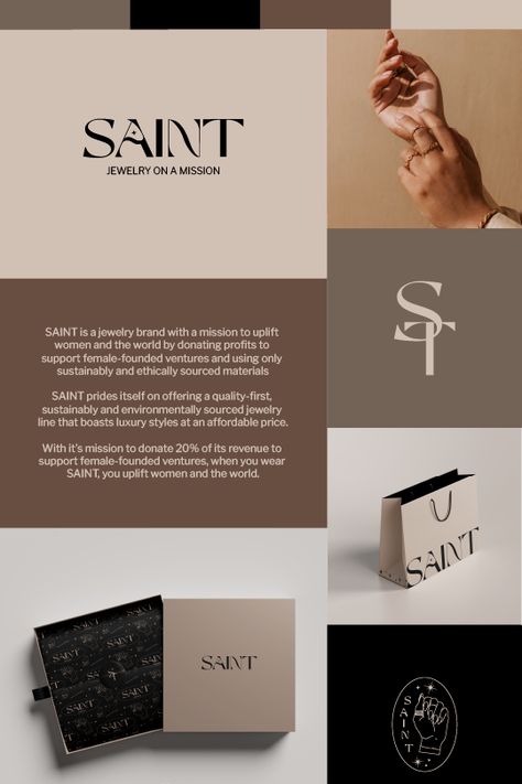 Rebrand Mood Board, Brand Identity Design Jewelry, Minimal Jewelry Branding, Branding For Jewelry Business, Jewelry Mood Board Aesthetic, Jewelry Brands Logo, Clean Brand Aesthetic, Jewelry Brand Mood Board, Fine Jewelry Branding