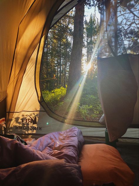 Cozy Tent Aesthetic, Adventure Vision Board, Tent Aesthetic, Outdoors Aesthetic, Cozy Camping, Camping In The Woods, Aesthetic Reading, Small Tent, Spring Camping