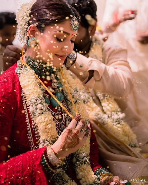 Nayanthara & Vignesh Shivan Are Married - Check Out The Beautiful Photos | WedMeGood South Indian Mangalsutra, Vignesh Shivan, Indian Marriage, Marriage Photos, Tamil Wedding, South Indian Weddings, South Indian Wedding, Indian Wedding Photography, South Indian Bride