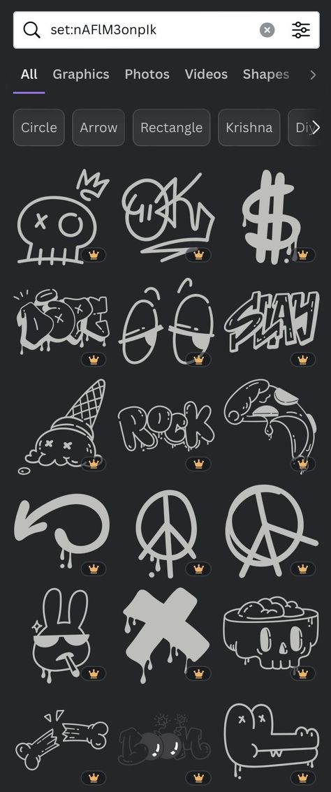 Street Art Graffiti Letters, Canva Graffiti Elements, Small Graffiti Ideas, Y2k Graffiti Art Style, Graffiti Fill In Ideas, Graffiti Drawing Doodles, Small Graffiti Art, Cute Graffiti Doodles, Grafitti Art Ideas Inspiration