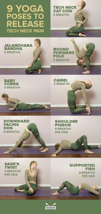 Neck Pain Yoga, Neck Pain Exercises, Easy Poses, Chair Pose Yoga, Tech Neck, Yoga Beginners, Yoga Posen, Yoga Exercises, Easy Yoga Workouts