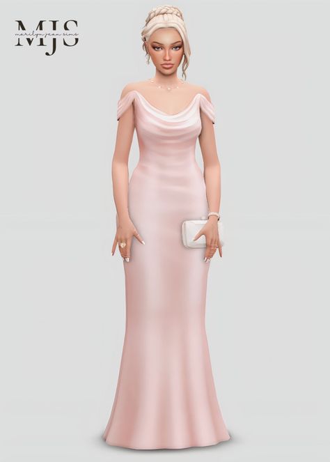 marilynjeansims Sims 4 Cool Clothes, Sims Cc Dress Maxis Match, Sims 4 Cc Long Dress Maxis Match, Sims 4 Cc Clothes Female Formal, Sims4 Party Dress, Maxis Match Cc Dress, Sims 4 Cc Maxis Match Party Dress, Maxis Match Dress Sims 4, Maxis Match Clothing Sims 4