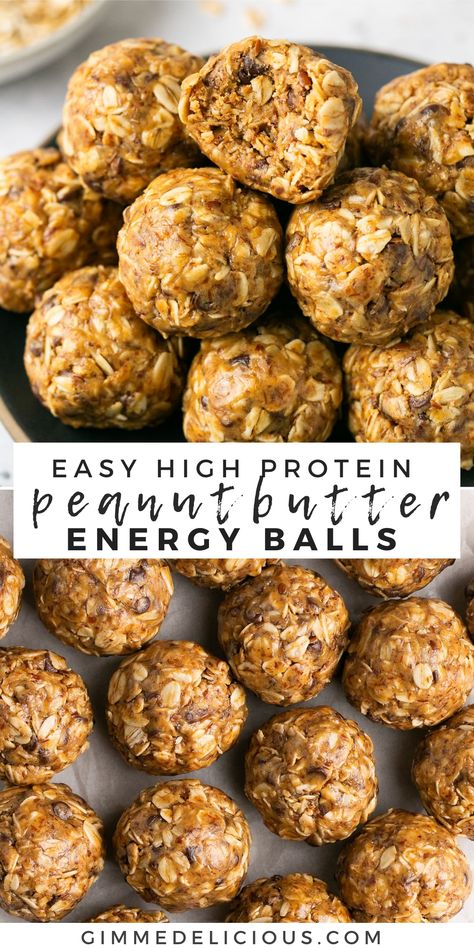 Power Ball Recipe, Protein Balls With Protein Powder, Running Snacks, Wrestling Diet, Granola Balls, Power Bites, Health Bars, Oats Peanut Butter, Protein Balls Healthy