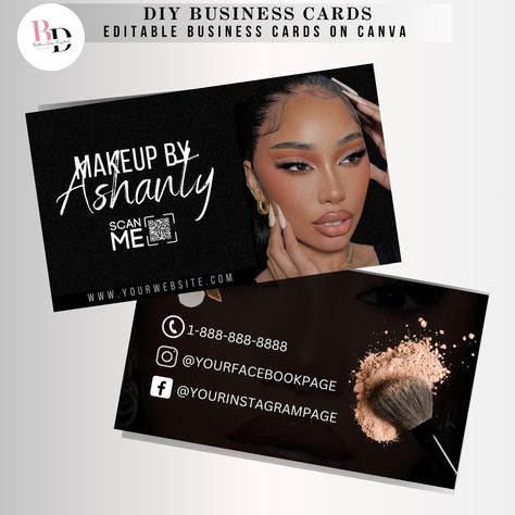 Business card size