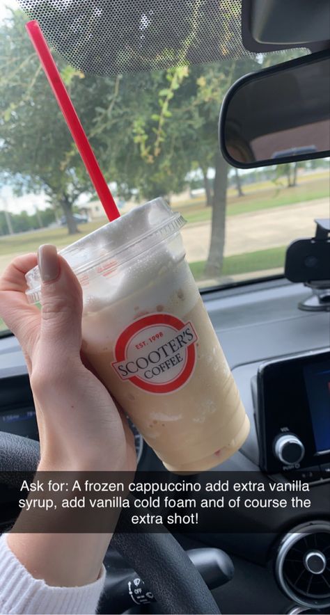 Scooters Drinks Recipes, Scooters Coffee Drinks To Try, Scooters Drinks To Try, Keto Scooters Coffee Drinks, Carmelicious Scooters Recipe, Scooters Drinks, Scooters Coffee Drinks Recipe, Scooters Coffee Drinks, Scooters Coffee