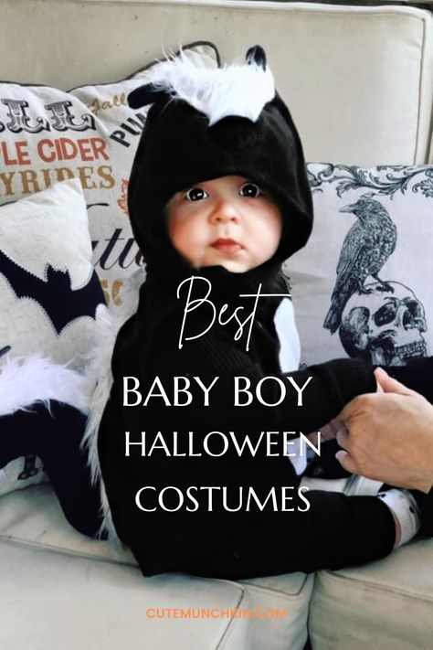 Find the best baby boy Halloween costumes! Best Baby Costumes Boys, Five Month Old Halloween Costume, Cute Baby Costumes Boy, 15 Month Old Halloween Costume Boy, Best First Halloween Costume, 3 Month Halloween Costume Boy, Baby Halloween Costumes For Boys Diy, 6 Month Old Costume Halloween Boy, 5 Month Halloween Costume Boy