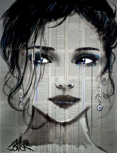 Paintings Face, Pond Drawing, Loui Jover Art, Loui Jover, Drawing Ink, Buy Art Online, Sumi E, Original Drawing, Emerging Artists