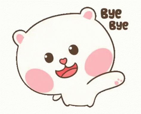 So Cute Bye Bye GIF - SoCute ByeBye Farewell - Discover & Share GIFs Bye Images, Bye Gif, Puffy Face, Bear Gif, Chibi Cat, Cute Bunny Cartoon, Cute Bear Drawings, Cute Cartoon Images, Cute Couple Cartoon