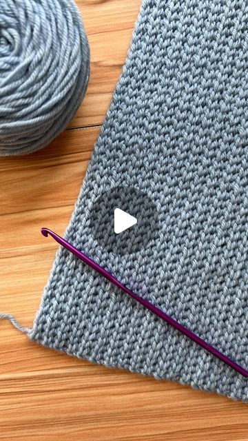 Knit Stitch Crochet Tutorial, Crochet Like Knitting Pattern, My Crochet Patterns, Crochet Knit Stitch Tutorials, Knit Like Crochet, Advanced Crochet Stitches Free, Crochet Looks Like Knitting, Knit Look Crochet Stitch, Crochet Sewing Together