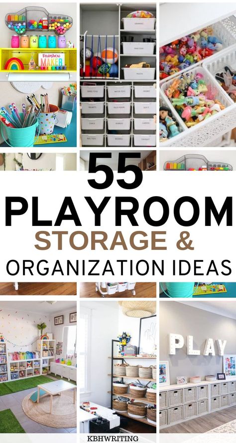 55 Best Playroom Storage & Organization Ideas Organizing Toys In Playroom, Best Toy Organization For Kids, Kids Toy Room Design, Kids Toy Rooms, Toy Room Ideas Playroom Organization, Kid Craft Organization Ideas, Ikea Toy Room Playroom Ideas, Boys Toy Room Ideas, Toys Room Ideas