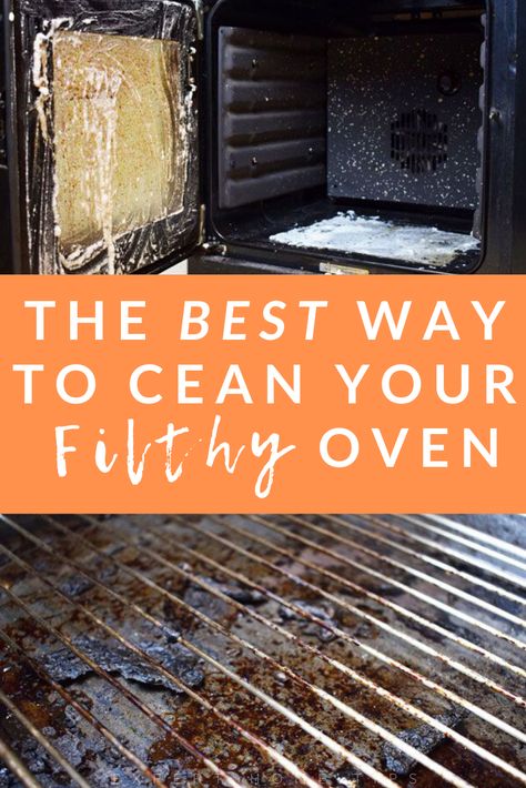 The BEST Way To Clean An Oven (It's SO Easy!) - Expert Home Tips Natural Oven Cleaning, Oven Cleaning Easy, Oven Cleaning Hacks, Homemade Oven Cleaner, Clean Your Oven, Self Cleaning Ovens, Easy Cleaning Hacks, Oven Cleaner, Homemade Cleaning Solutions