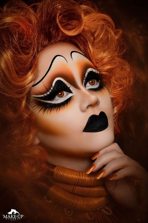 Drag Queen Makeup Looks, Maquillaje Drag Queen, Drag Makeup Looks, Drag Makeup Ideas, Fantasy Makeup Looks, Costume Makeup Ideas, Drag Looks, Drag Queen Fashion, Halloween Backgrounds Wallpapers