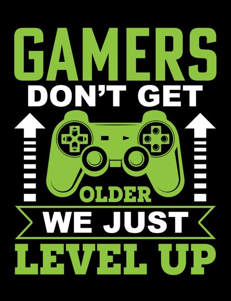 Gamer Images, Gamer Party Ideas, Gamer Sayings, Games Birthday Party, Xbox Party, Gaming Quotes, Birthday Party Video, Games Quotes, Gaming Birthday