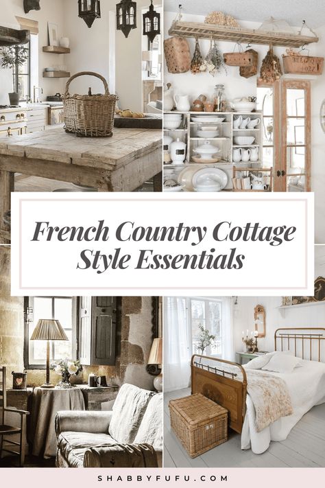 Country French Cottage Decor, European French Country House Interior, French Cottage Interiors Living Room, French Cottage Style Homes, French Countryside House Interior, French Country Home Decor Ideas, French Cottage Interior Design, French Cottage Porch, Old World Decor French Country