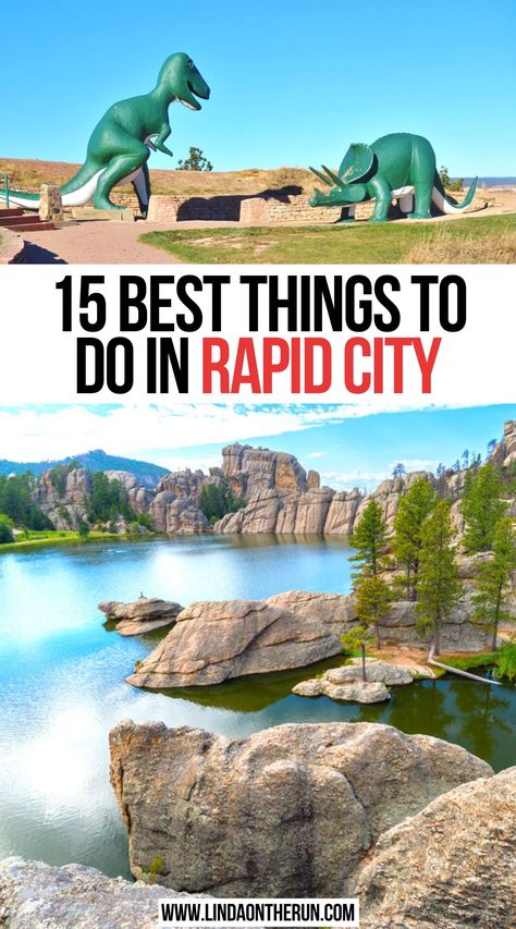 15 Best Things To Do In Rapid City South Dakota Road Trip, South Dakota Vacation, South Dakota Travel, Rapid City South Dakota, American National Parks, Travel 2024, Midwest Travel, Travel Bucket List Usa, City Family