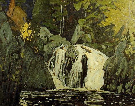 Lauren Harris, Group Of Seven Artists, Group Of Seven Paintings, Tom Thomson Paintings, Lawren Harris, Emily Carr, Waterfall Paintings, Canadian Painters, Group Of Seven