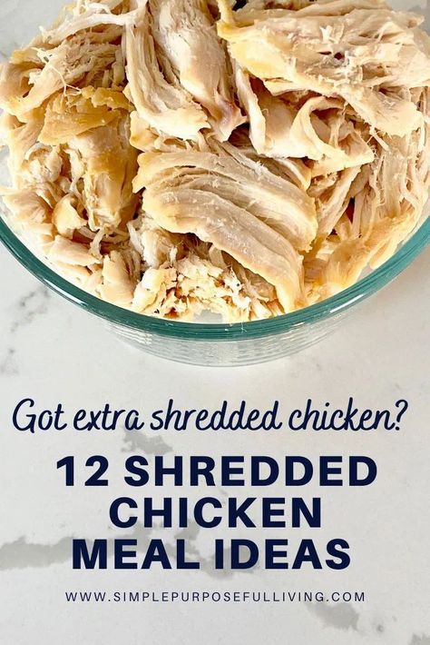 Cook Frozen Chicken In Crockpot, Frozen Chicken In Crockpot, Shredded Chicken Dishes, Chicken In Crockpot, Cook Frozen Chicken, Shredded Chicken Recipe, Shredded Chicken Crockpot, Easy Shredded Chicken, Slow Cooker Shredded Chicken