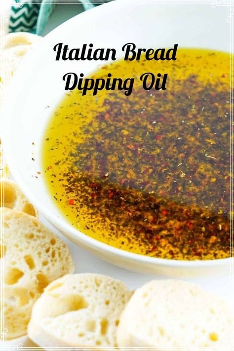 Our Italian Bread Dipping Oil recipe comes together in minutes with simple pantry ingredients. Dip crusty chunks of bread into this vibrant, garlicky oil for an appetizer everyone will enjoy. Italian Bread Dipping Oil, Bread Dipping Sauce, Bread Dips Recipes, Bread Dipping Oil Recipe, Dipping Oil Recipe, Olive Oil Dip For Bread, Olive Oil Dip, Bread Dipping Oil, Bread Oil