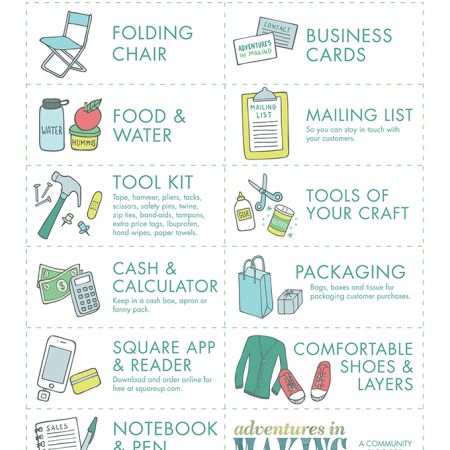 Vendor Booth Checklist, Vendor Booth Supplies, Diy Business Banner Craft Booths, Craft Show Checklist Free Printable, Vendor Checklist Craft Fairs, Sticker Display, Alley Ideas, Wreath Display, Booth Setup