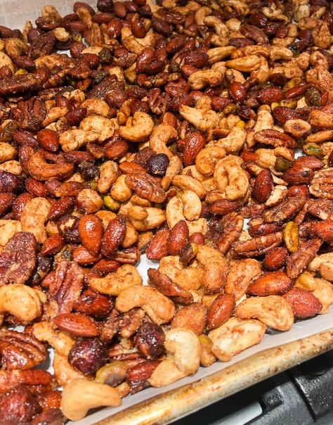 Sweet And Spicy Nut Mix Recipe, Spice Nuts Recipe, Unsalted Mixed Nuts Recipes, Sweet And Spicy Nuts Pioneer Woman, Spicy Nuts Roasted, Savory Mixed Nuts Recipes, Healthy Nut Mix Recipes, Sweet Spicy Nuts Recipe, Spicy Nuts Recipe Holidays