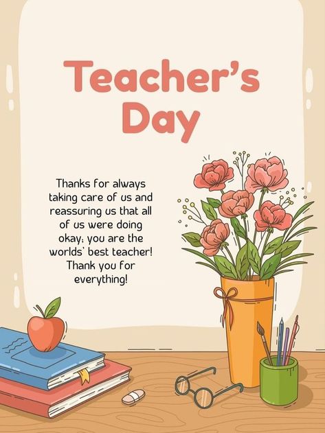 Happy Teacher's Day ! Happy Teacher's Day Wishes Messages, Teachers Day Card Message, Best Wishes For Teacher, Teacher Day Wishes Quote, Best Teachers Day Quotes, Happy Teacher's Day Quotes, Teachers Day Drawing, Happy Teachers Day Wishes, Greeting Cards For Teachers