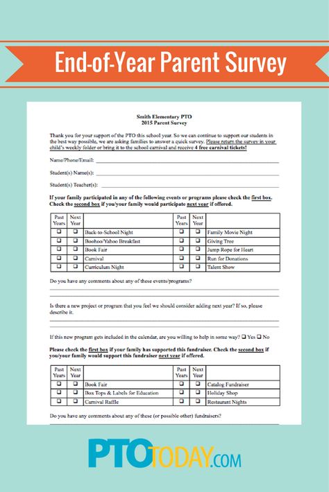 Find out what your parents really think. It will only make your PTO or PTA better! Pto Mom, Pta Board, Pto Board, Pta Membership, Pta Moms, Parent Survey, Pta Fundraising, Survey Form, School Pto