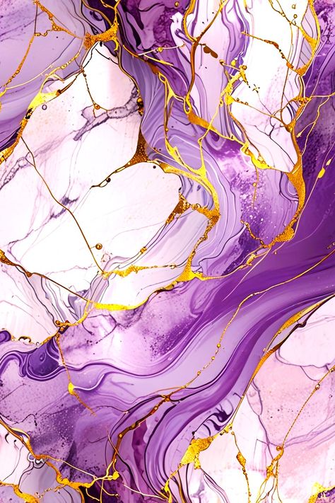 A set of Rich Violet Marble Texture with Gold inlay Wallpaper. Marble Texture Wallpaper, Texture Wallpaper, Marble Texture, Textured Wallpaper, Textures Patterns, Violet, Anime Art, The Day, Marble